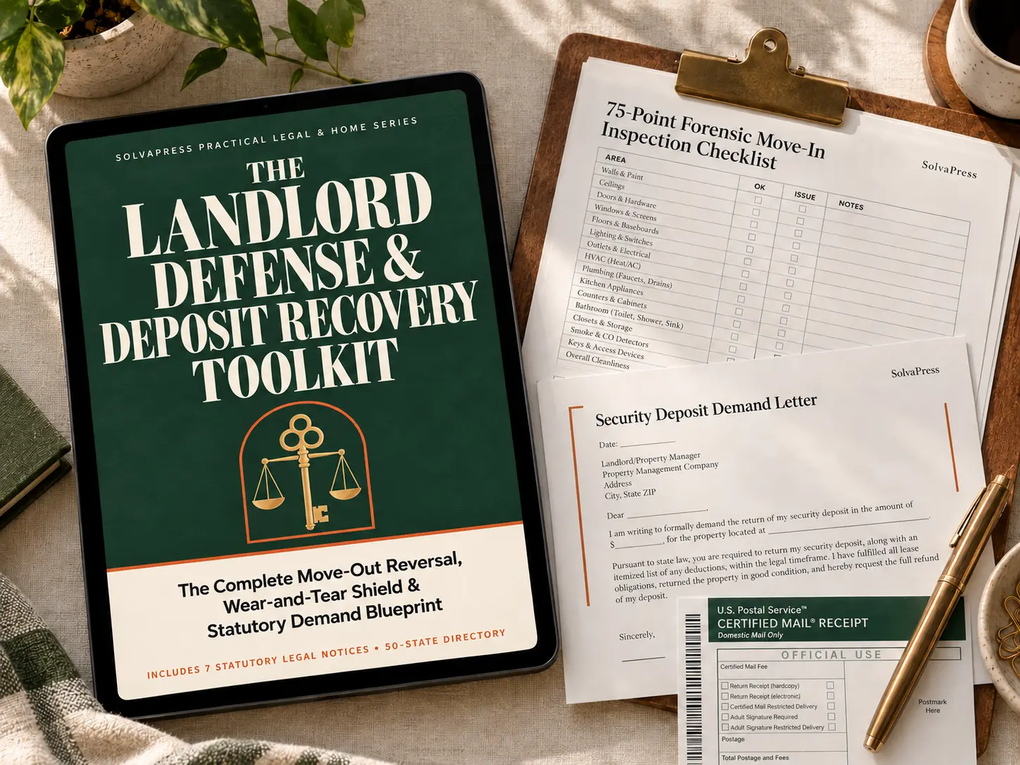 The Landlord Defense and Deposit Recovery Toolkit